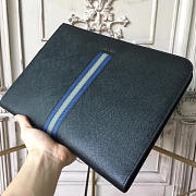Prada Leather Clutch Bag 4180 33cm - 5