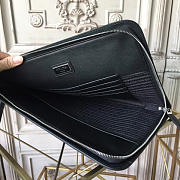 Prada Leather Clutch Bag 4180 33cm - 4
