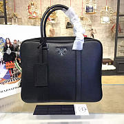 Prada Leather Briefcase 4197 - 6