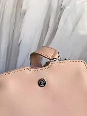 YSL toy Cabas Crossbody Leather Bag Apricot 4825 16cm  - 4