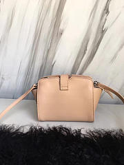 YSL toy Cabas Crossbody Leather Bag Apricot 4825 16cm  - 2