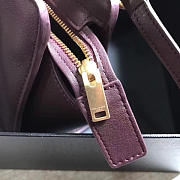 YSL Toy Cabas Crossbody Leather Purple Plum 4849 16cm  - 3