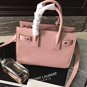 YSL Classic Sac-De-Jour Nano Pink Nude 4877 22cm  - 5