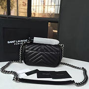 YSL MONOGRAM College Silver Hardware Back 5076 18cm - 5