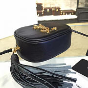 YSL MONOGRAM Blogger Strat Black 5107 14cm - 6