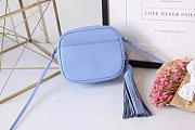 YSL MONOGRAM Blogger Dusty Blue 5120 14cm - 4