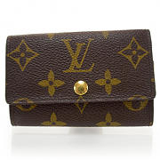 LOUIS VUITTON 6 Key Holder Monogram Canvas 10cm - 1