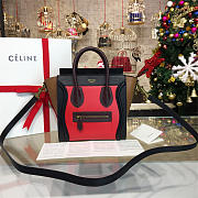 Celine Leather Nano Luggage Z980 20cm  - 1