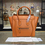 Celine Leather Micro Luggage Z1076 26.5cm - 1