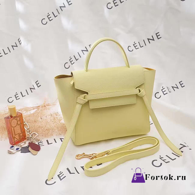 Celine Leather Belt Bag Z1180 24cm  - 1
