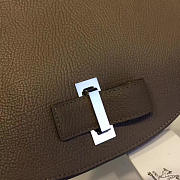 Delvaux Calfskin Le Mutin Saddle Bag 28.5cm - 2