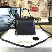 Delvaux Mini Brillant Satchel Black 20cm - 5
