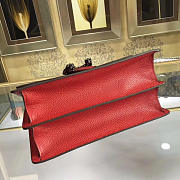 Gucci Dionysus medium top handle bag Red leather 27cm - 4