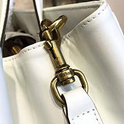Gucci GG Marmont Matelassé Tote White Leather 2228 35cm - 4