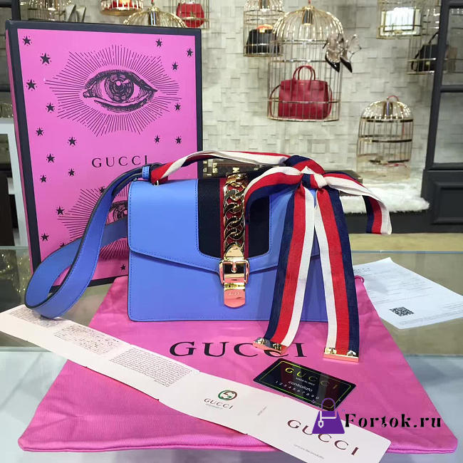 Gucci Sylvie Leather Bag Z2345 - 1