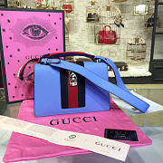Gucci Sylvie Leather Bag Z2345 - 5