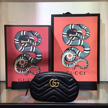 Gucci GG Leather Marmont 2404 18cm