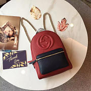 Gucci GG Leather Backpack 017 - 2