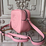 Gucci Soho Disco Leather Bag Pink Z2601 21cm - 5