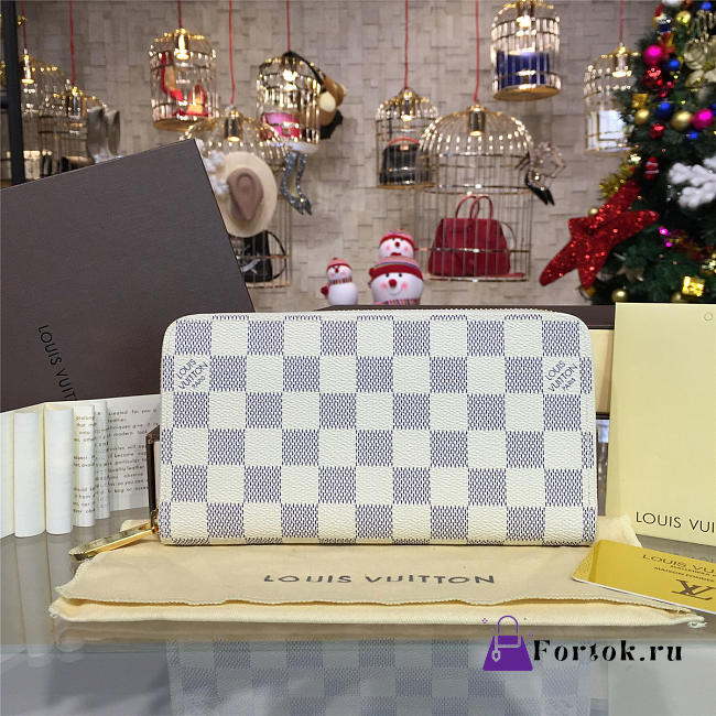 LOUIS VUITTON ZIPPY Wallet Rose Ballerine 3173 - 1