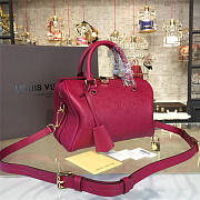 LOUIS VUITTON SPEEDY 25 Scarlet 3216 - 3