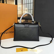 Louis Vuitton One Handle Flap Bag MM NOIR 3291 - 4