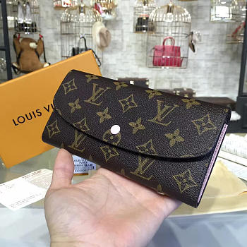 Louis Vuitton EMILIE WALLET 3401 19cm