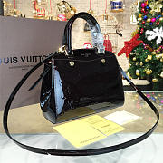 LOUIS VUITTON BREA PM Monogram Vernis Leather - 3