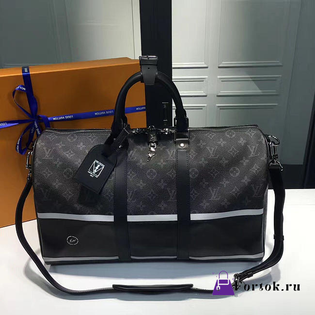 Louis Vuitton KEEPALL 45 BANDOULIÈRE 3689 45cm - 1
