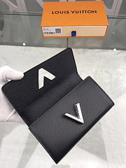 Louis Vuitton Twist Wallet Noir M61179 19cm - 4