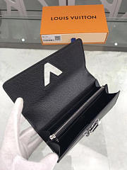 Louis Vuitton Twist Wallet Noir M61179 19cm - 3