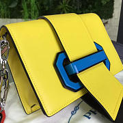 PRADA Plex Ribbon Bag Bright Yellow - 6