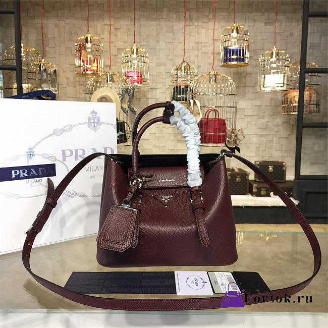 Prada double bag 4079 25cm  - 1