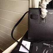 YSL Sac-De-Jour in Grained Leather Black 4893 22cm  - 6
