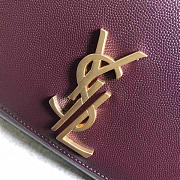YSL MONOGRAM KATE GRAIN DE POUDRE EMBOSSED LEATHER 4961 24cm  - 3