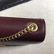 YSL MONOGRAM KATE GRAIN DE POUDRE EMBOSSED LEATHER 4961 24cm  - 2