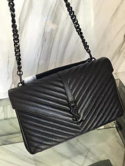 YSL MONOGRAM College Full Black 5096 32cm - 6
