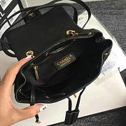 Chanel Caviar Quilted Lambskin Backpack Black Gold Hardware 170302 23cm - 4