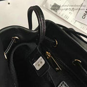 Chanel Caviar Quilted Lambskin Backpack Black Gold Hardware 170302 23cm - 5