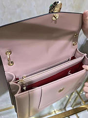 Bvlgari Serpenti Forever Calf Leather Flap Cover Shoulder Bag 283571 - 5