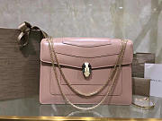 Bvlgari Serpenti Forever Calf Leather Flap Cover Shoulder Bag 283571 - 2