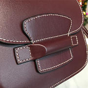 Celine Leather Shoulder Bag Z954 17.5cm  - 6