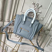 Celine Leather Nano Luggage  Z990 20cm  - 1