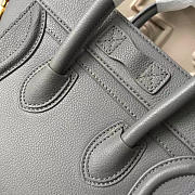 Celine Leather Nano Luggage  Z990 20cm  - 4