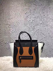 Celine Leather Micro Luggage Z1048 26cm  - 1