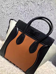 Celine Leather Micro Luggage Z1048 26cm  - 4