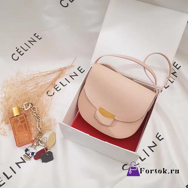 Celine Leather Compact Trotteu Z1122 19cm - 1