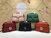 Gucci GG Flap Shoulder Bag On Chain Green 5103032 25cm - 6