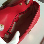 Fortok Gucci GG Marmont Matelassé Shoulder Bag Red 443497 26cm - 3