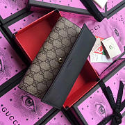 Gucci GG Supreme Wallet Black 19cm - 5